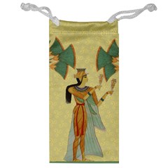 Egyptian Design Man Artifact Royal Jewelry Bag