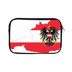 Flag Map Of Austria  Apple Ipad Mini Zipper Cases by abbeyz71