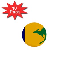 Proposed All Australian Flag 1  Mini Buttons (10 Pack)  by abbeyz71