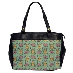 Hamster Pattern Oversize Office Handbag by Sapixe