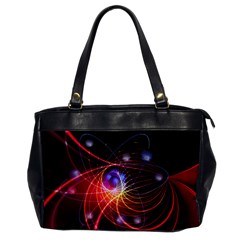 Physics Quantum Physics Particles Oversize Office Handbag by Sapixe
