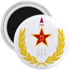 Badge of People s Liberation Army Rocket Force 3  Magnets
