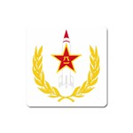 Badge of People s Liberation Army Rocket Force Square Magnet
