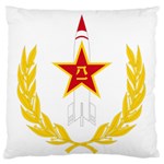 Badge of People s Liberation Army Rocket Force Standard Flano Cushion Case (One Side)