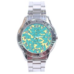 Leaves Dried Stainless Steel Analogue Watch by Mariart