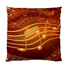 Music Notes Sound Musical Love Standard Cushion Case (two Sides) by Bajindul