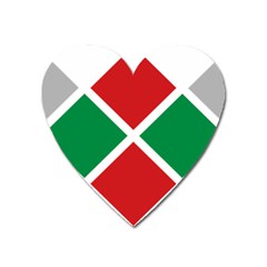 Logo Of United Patriots Electoral Alliance In Bulgaria Heart Magnet by abbeyz71