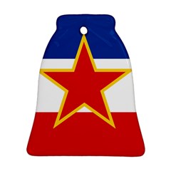 Civil Ensign Of Yugoslavia, 1950-1992 Ornament (bell) by abbeyz71