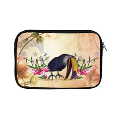 Funny Coutan With Flowers Apple Ipad Mini Zipper Cases by FantasyWorld7