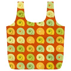 Snails Shell Full Print Recycle Bag (xl) by WensdaiAmbrose