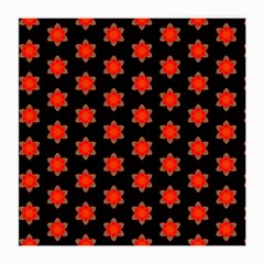 Flower Pattern Pattern Texture Medium Glasses Cloth (2 Sides) by Nexatart