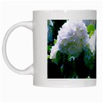 Snowball Branch Collage (I) White Mugs