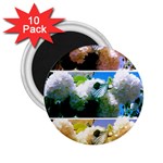 Snowball Branch Collage (I) 2.25  Magnets (10 pack) 