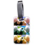 Snowball Branch Collage (I) Luggage Tag (two sides)