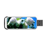 Snowball Branch Collage (I) Portable USB Flash (One Side)