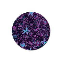 Stamping Rubber Coaster (round)  by Sobalvarro