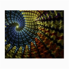 Fractal Spiral Colorful Geometry Small Glasses Cloth by Pakrebo