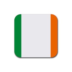 Ireland Flag Irish Flag Rubber Coaster (square)  by FlagGallery