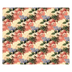 Flower Floral Decoration Pattern Double Sided Flano Blanket (small)  by Pakrebo