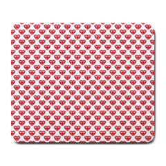 Red Diamond Large Mousepads by HermanTelo
