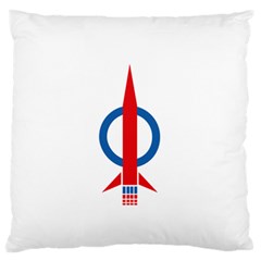 Flag Of Malaysia s Democratic Action Party Large Flano Cushion Case (two Sides) by abbeyz71
