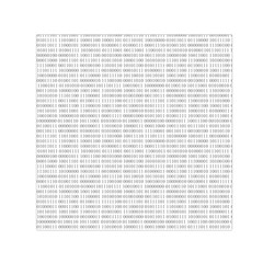 Binary Background Small Satin Scarf (square) by Bajindul