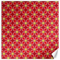 Red Yellow Pattern Design Canvas 16  X 16 