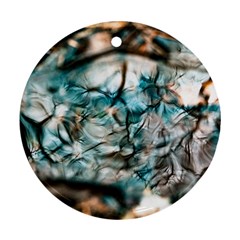 Water Forest Reflections Reflection Ornament (round)