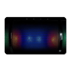 Black Portable Speaker Magnet (rectangular) by Pakrebo