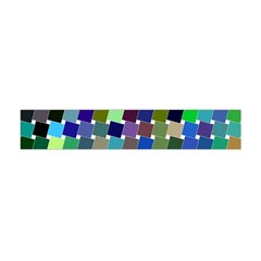 Geometric Background Colorful Flano Scarf (mini) by HermanTelo