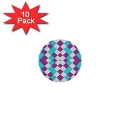 Texture Violet 1  Mini Buttons (10 Pack)  by Alisyart