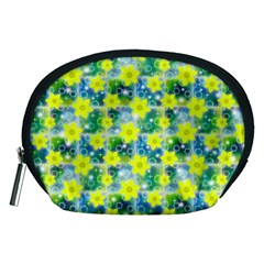Narcissus Yellow Flowers Winter Accessory Pouch (medium) by HermanTelo