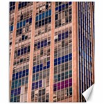 Low Angle Photography Of Beige And Blue Building Canvas 20  x 24 