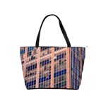 Low Angle Photography Of Beige And Blue Building Classic Shoulder Handbag