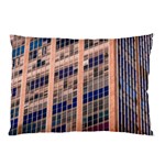 Low Angle Photography Of Beige And Blue Building Pillow Case (Two Sides)