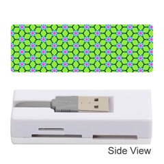 Pattern Green Memory Card Reader (stick)