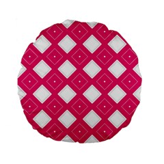 Pattern Texture Standard 15  Premium Flano Round Cushions