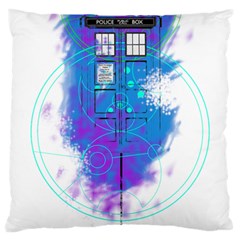 Tattoo Tardis Seventh Doctor Doctor Large Cushion Case (one Side) by Sudhe