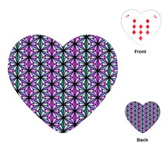 Triangle Seamless Playing Cards Single Design (heart) by Mariart