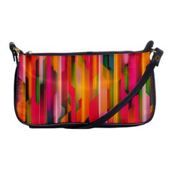 Background Abstract Colorful Shoulder Clutch Bag by Simbadda