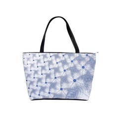 Fractal Art Artistic Pattern Classic Shoulder Handbag by Simbadda