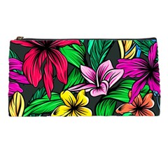 Hibiscus Flower Plant Tropical Pencil Cases by Simbadda