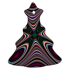 Abstract Artwork Fractal Background Ornament (christmas Tree) 