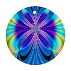 Abstract Art Design Digital Art Ornament (round)