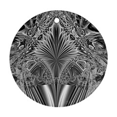 Crystal Design Pattern Ornament (round)