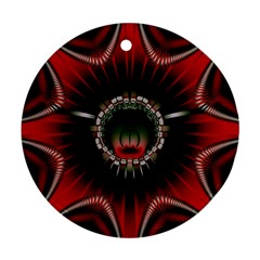 Abstract Abstract Art Artwork Star Ornament (round)