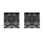 Fractal Art Artwork Design Cufflinks (Square)