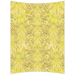 Flowers Decorative Ornate Color Yellow Back Support Cushion by pepitasart