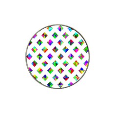 Rainbow Lattice Hat Clip Ball Marker (10 Pack) by Mariart