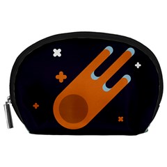 Meteor Meteorite Space Comet Accessory Pouch (large) by Pakrebo